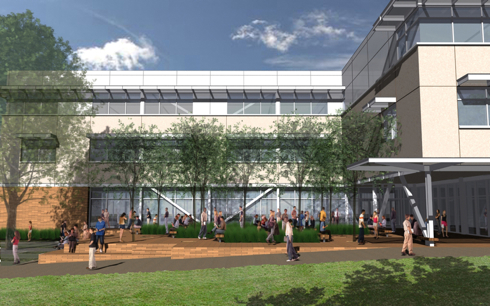 SASS - courtyard perspective